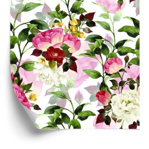 Papier Peint Belles Fleurs Colorées – Image 2