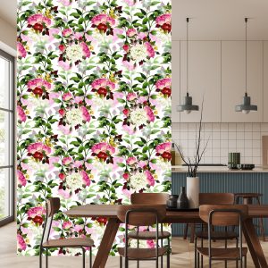 Papier Peint Belles Fleurs Colorées – Image 4