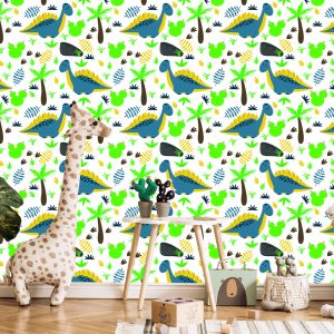 Papier Peint Pour Les Enfants - Dinosaures – Image 5