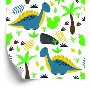 Papier Peint Pour Les Enfants - Dinosaures – Image 2