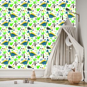 Papier Peint Pour Les Enfants - Dinosaures – Image 3