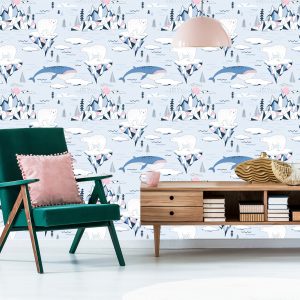 Papier Peint Pour Les Enfants - L'antarctique À La Scandinave – Image 6