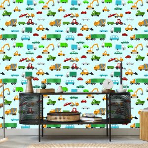 Papier Peint Pour Les Enfants - Voitures Voitures – Image 5