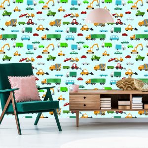 Papier Peint Pour Les Enfants - Voitures Voitures – Image 6