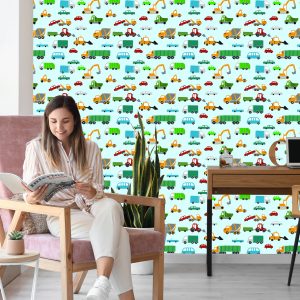 Papier Peint Pour Les Enfants - Voitures Voitures – Image 7