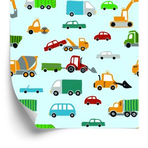 Papier Peint Pour Les Enfants - Voitures Voitures – Image 2