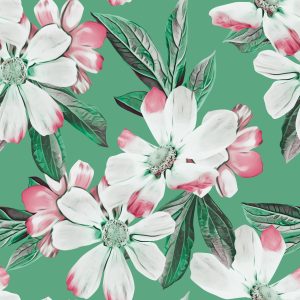 Papier Peint Fleurs Cosmos Colorées – Image 1