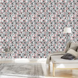 Papier Peint Géométrique - Diamants Colorés – Image 3