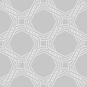 Papier Peint Abstraction Géométrique Dans Les Tons De Gris – Image 1