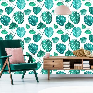 Papier Peint Feuilles De Monstera Natura – Image 6
