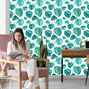 Papier Peint Feuilles De Monstera Natura – Image 7