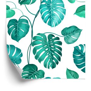 Papier Peint Feuilles De Monstera Natura – Image 2
