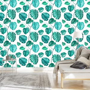 Papier Peint Feuilles De Monstera Natura – Image 3