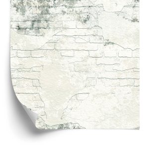 Papier Peint Pour Le Mur De Décoration De Briques Beiges En Béton De Chambre À Coucher – Image 2