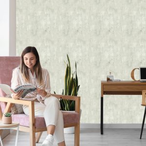Papier Peint Béton Beige Moderne – Image 7