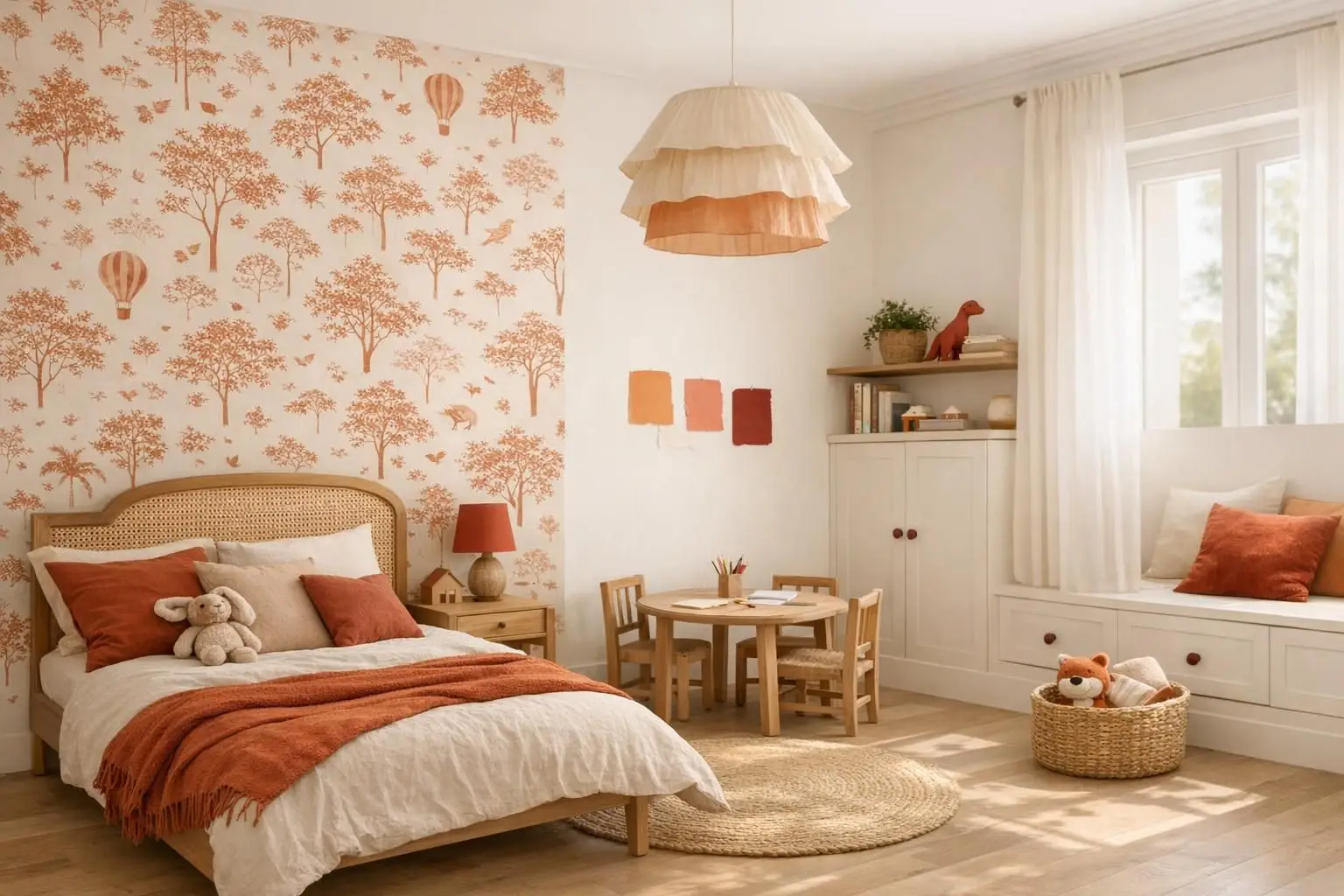 Papier peint chambre enfant : le guide pour choisir, poser et créer une déco qui dure