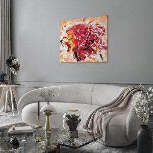 Peinture par numéros - Abstract Lion