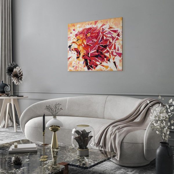 Peinture par numéros - Abstract Lion