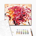 Peinture par numéros - Abstract Lion