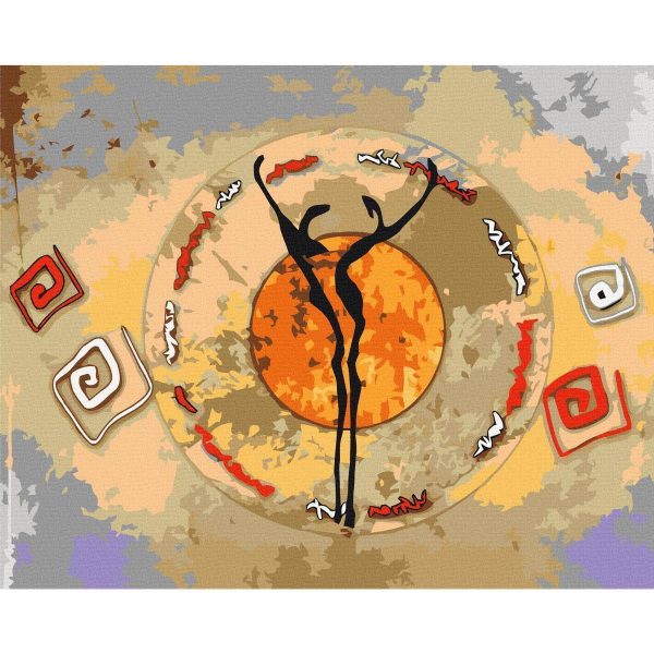 Peinture par numéros - African Dance