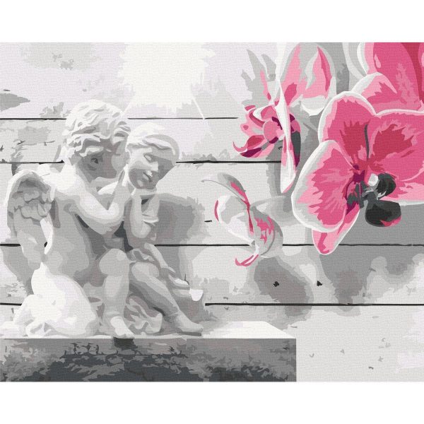 Peinture par numéros - Angels (Pink Orchid)