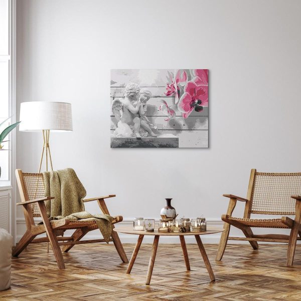Peinture par numéros - Angels (Pink Orchid)