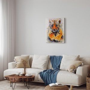 Peinture par numéros - Baby Tiger