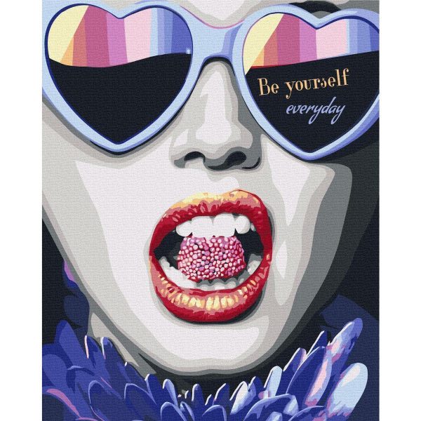 Peinture par numéros - Be Yourself Everyday