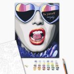 Peinture par numéros - Be Yourself Everyday