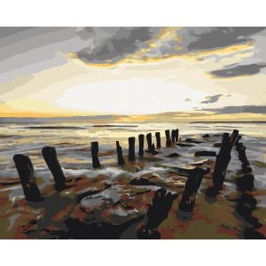 Peinture par numéros - Beach (Sunrise)
