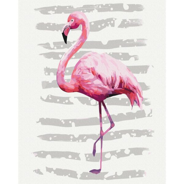 Peinture par numéros - Beautiful Flamingo