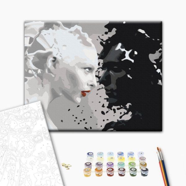 Peinture par numéros - Black & White