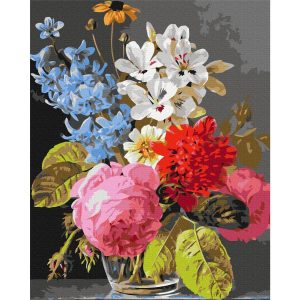 Peinture par numéros - Bouquet in a Glass