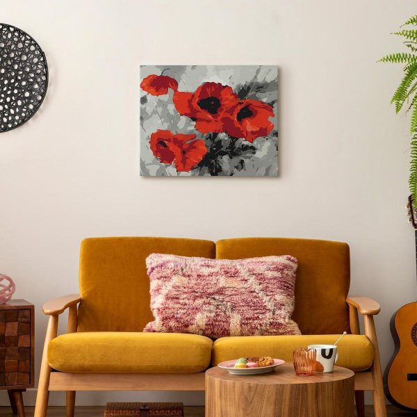 Peinture par numéros - Bouquet of Poppies