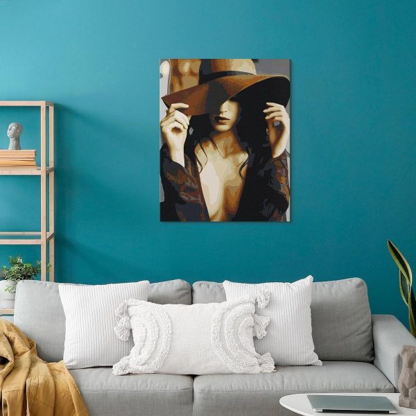 Peinture par numéros - Brown Hat