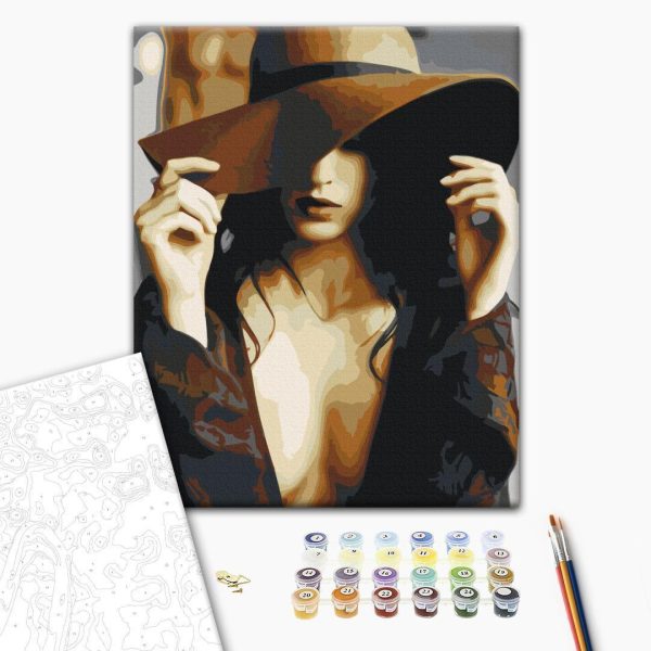 Peinture par numéros - Brown Hat
