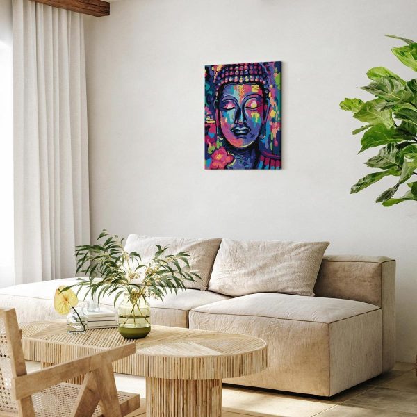 Peinture par numéros - Buddha's Crazy Colors