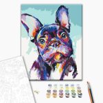 Peinture par numéros - Bulldog Portrait