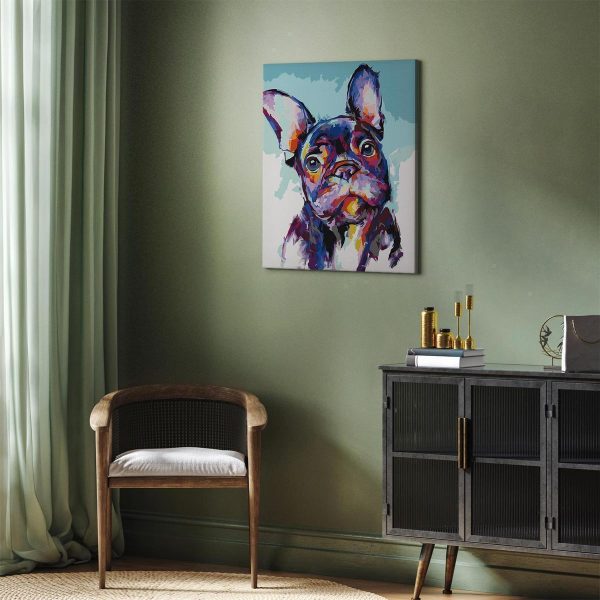 Peinture par numéros - Bulldog Portrait
