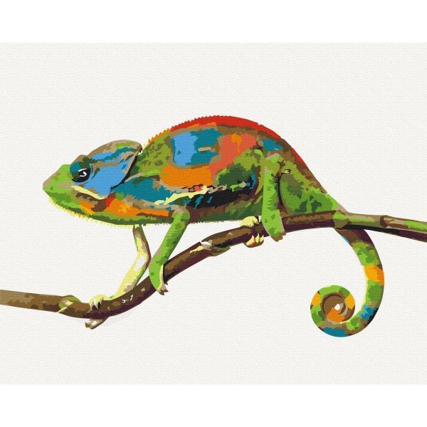 Peinture par numéros - Chameleon