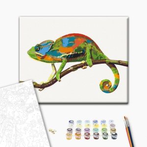 Peinture par numéros - Chameleon