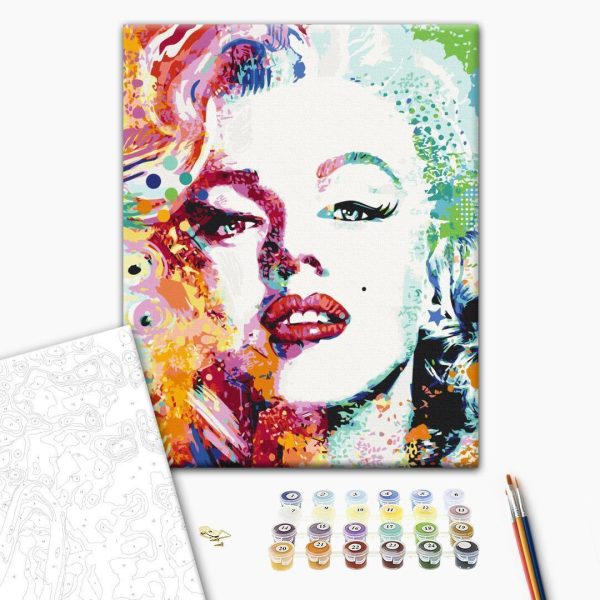 Peinture par numéros - Charming Marilyn