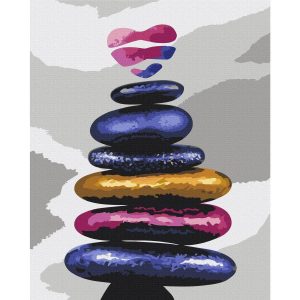 Peinture par numéros - Colored Pebbles