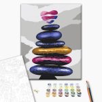 Peinture par numéros - Colored Pebbles