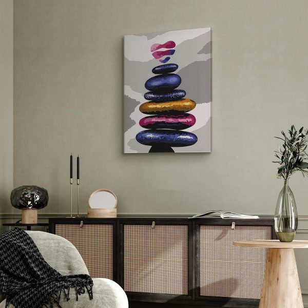 Peinture par numéros - Colored Pebbles