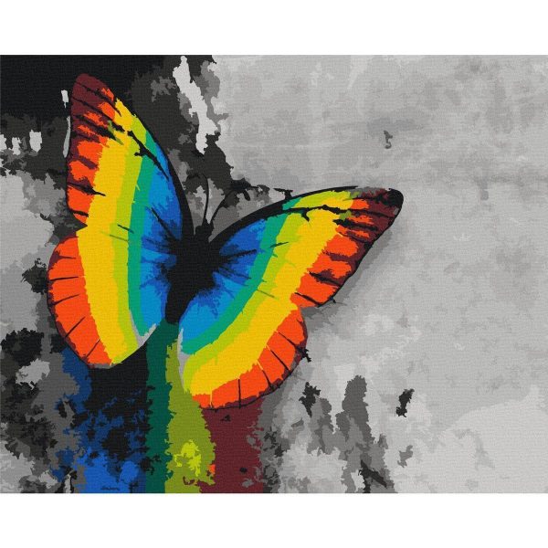 Peinture par numéros - Colourful Butterfly