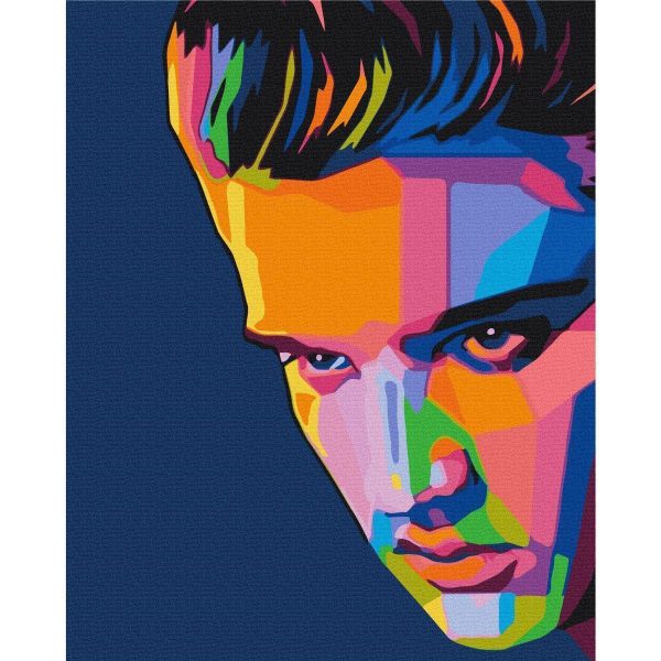 Peinture par numéros - Colourful Elvis