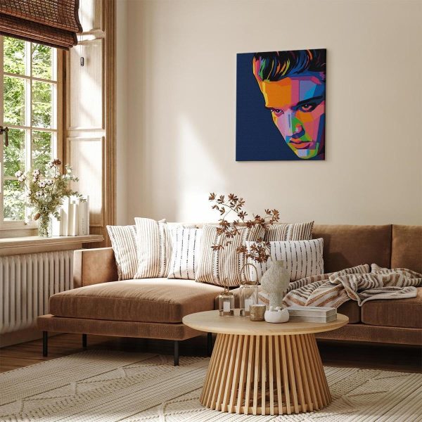 Peinture par numéros - Colourful Elvis