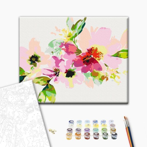 Peinture par numéros - Colourful Flowers