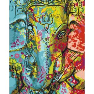 Peinture par numéros - Colourful Ganesha